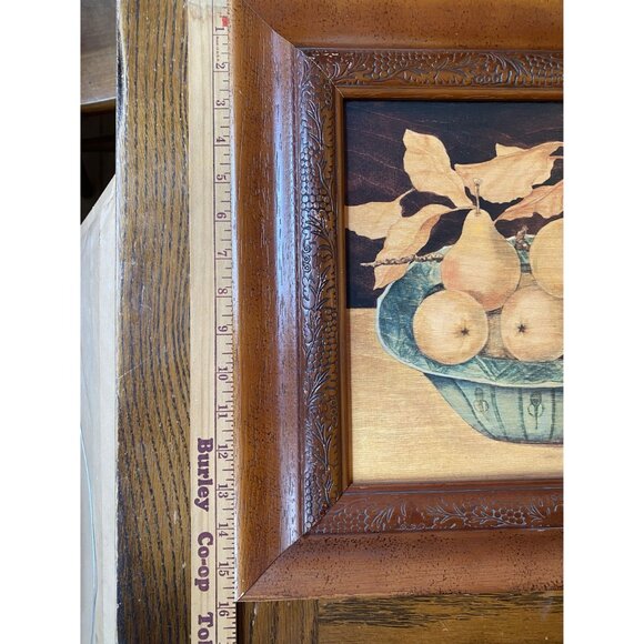 Framed Still Life Pears Print 16" x 16" Ren-Wil Inc. - Picture 4 of 6